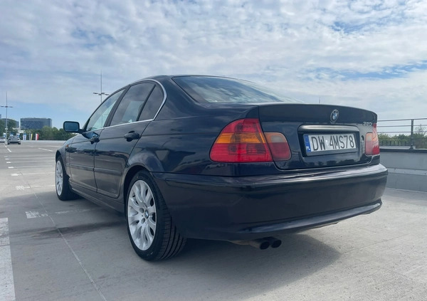 BMW Seria 3 cena 11500 przebieg: 282500, rok produkcji 2002 z Wrocław małe 106